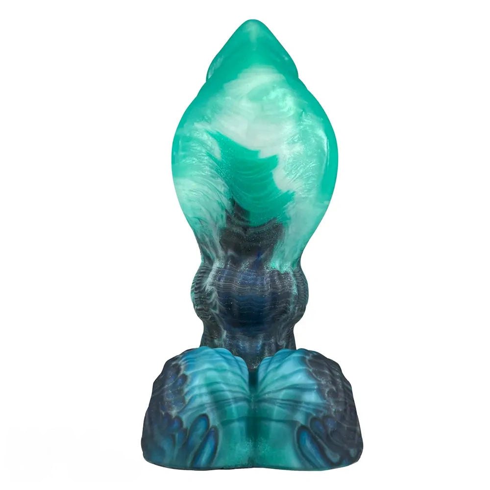 Knotted Fantasy Creature Dildo - Knotted Horse Style Animal Dildo
