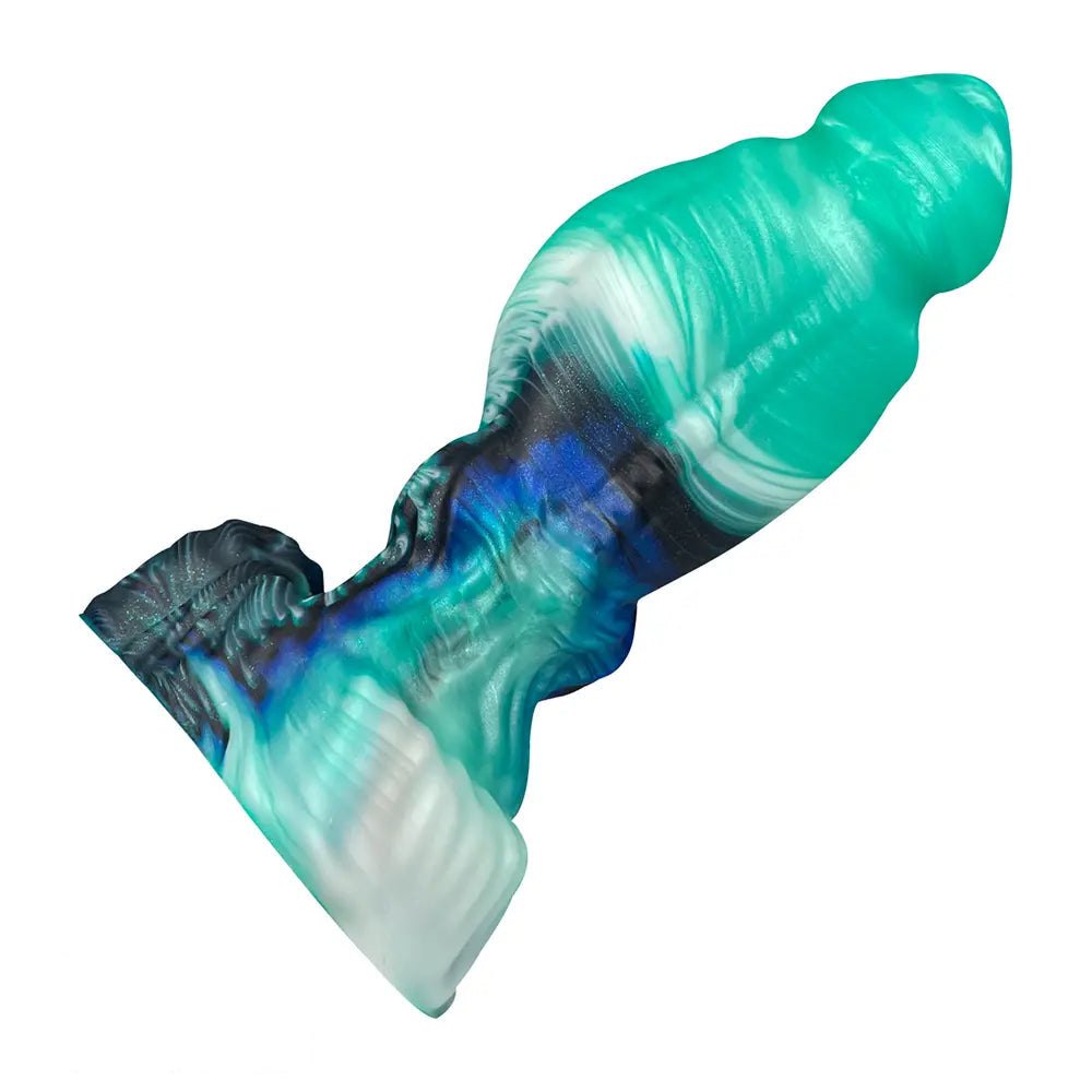 Knotted Fantasy Creature Dildo - Knotted Horse Style Animal Dildo