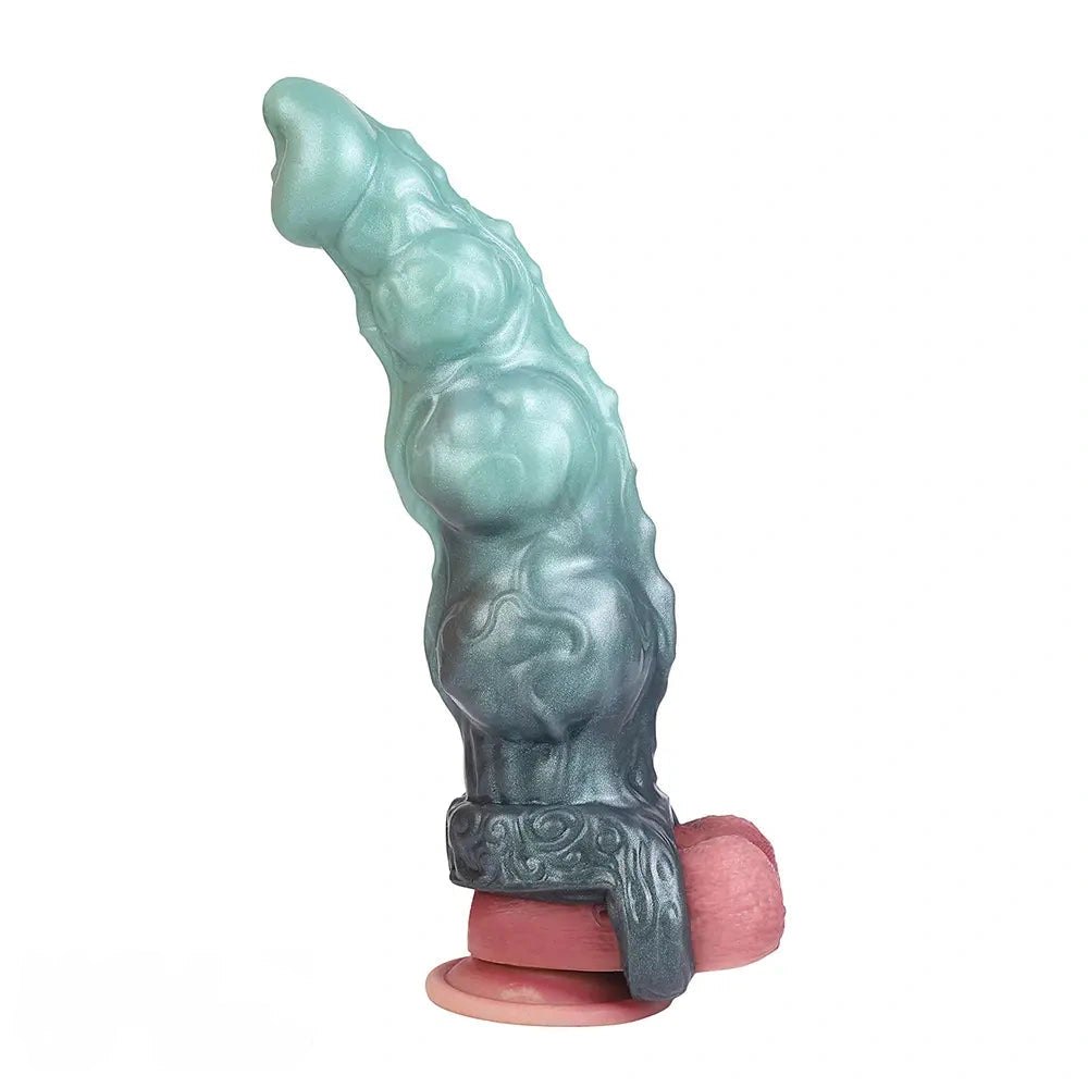 Knotted Hollow Fantasy Sleeve - Silicone Fantasy Dildo