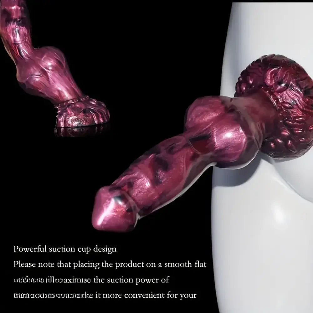 Knotted Horse Fantasy Dildo - Silicone Animal Dildo