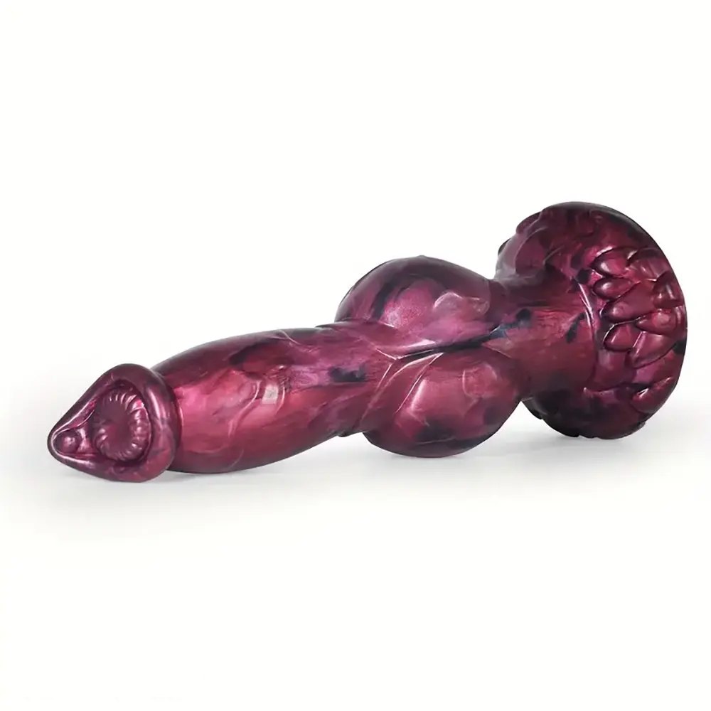 Knotted Horse Fantasy Dildo - Silicone Animal Dildo