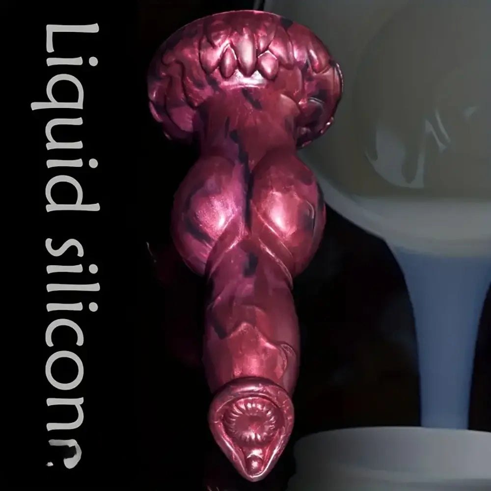 Knotted Horse Fantasy Dildo - Silicone Animal Dildo