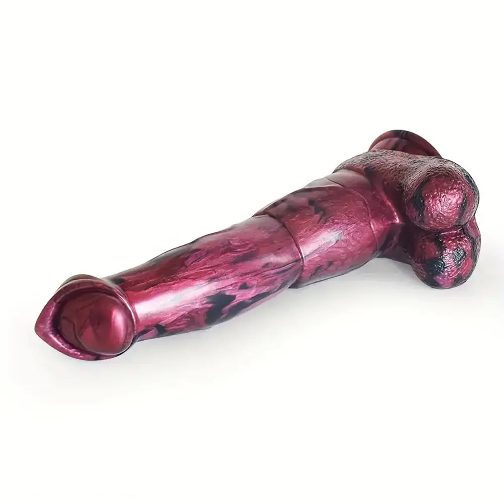 Knotted Horse Fantasy Dildo - Silicone Animal Dildo