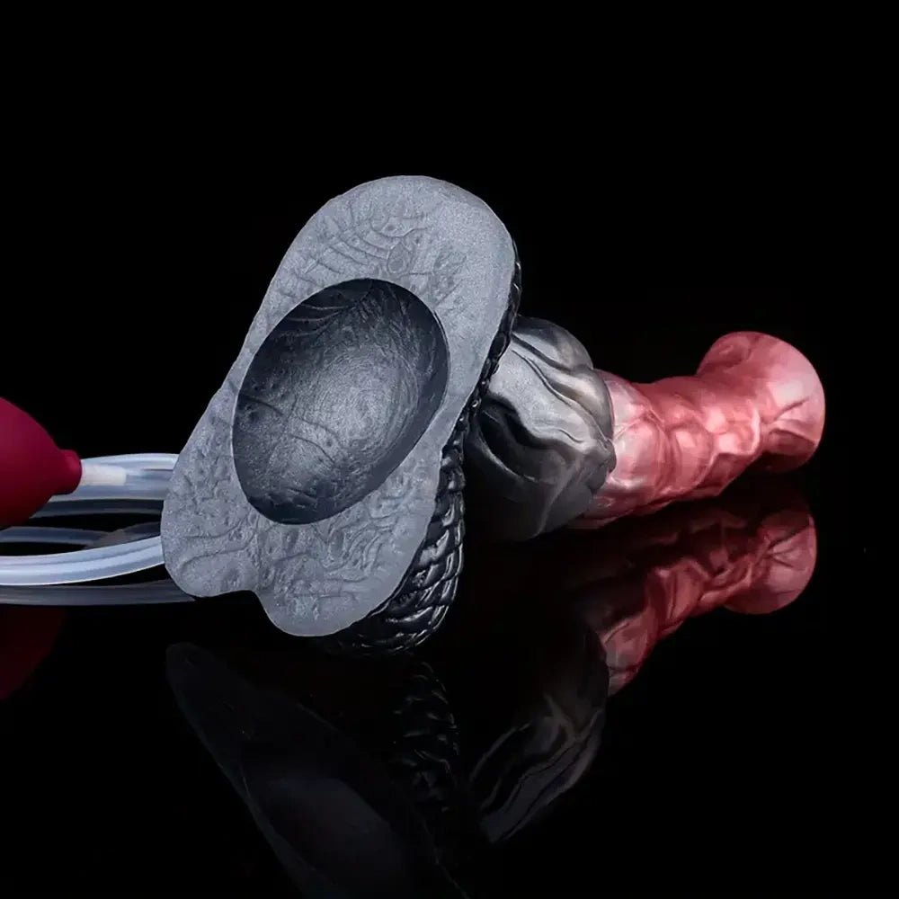 Knotted Horse Squirting Dildo - Animal Knot Dildo
