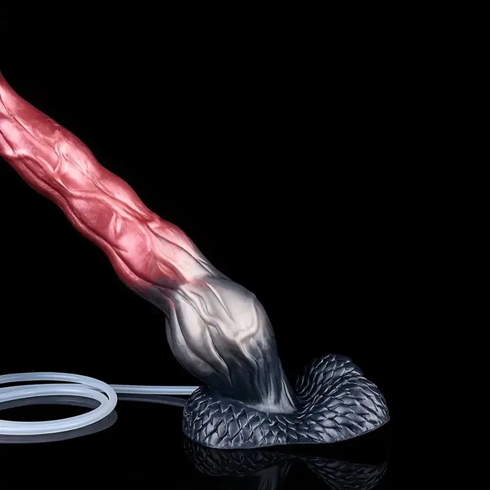Knotted Horse Squirting Dildo - Animal Knot Dildo