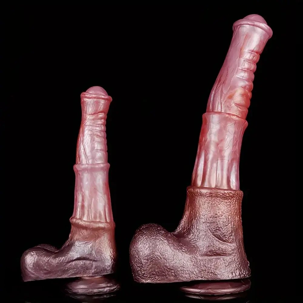 Knotted Horse Style Dildo 13.77in - Animal Dildo