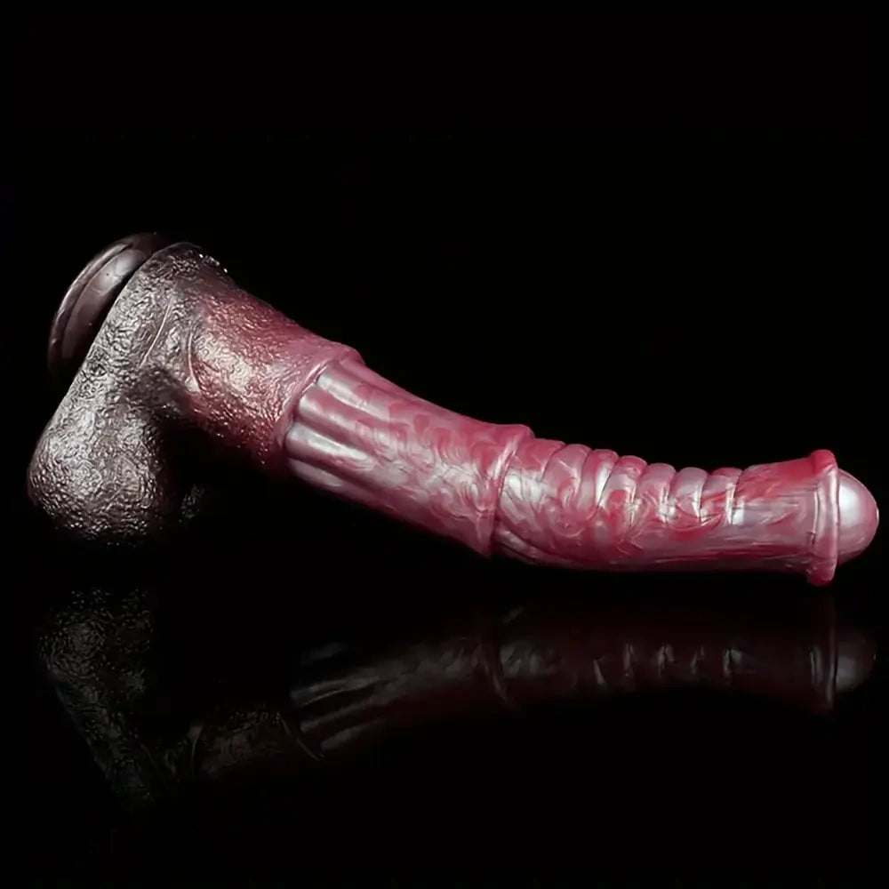 Knotted Horse Style Dildo 13.77in - Animal Dildo