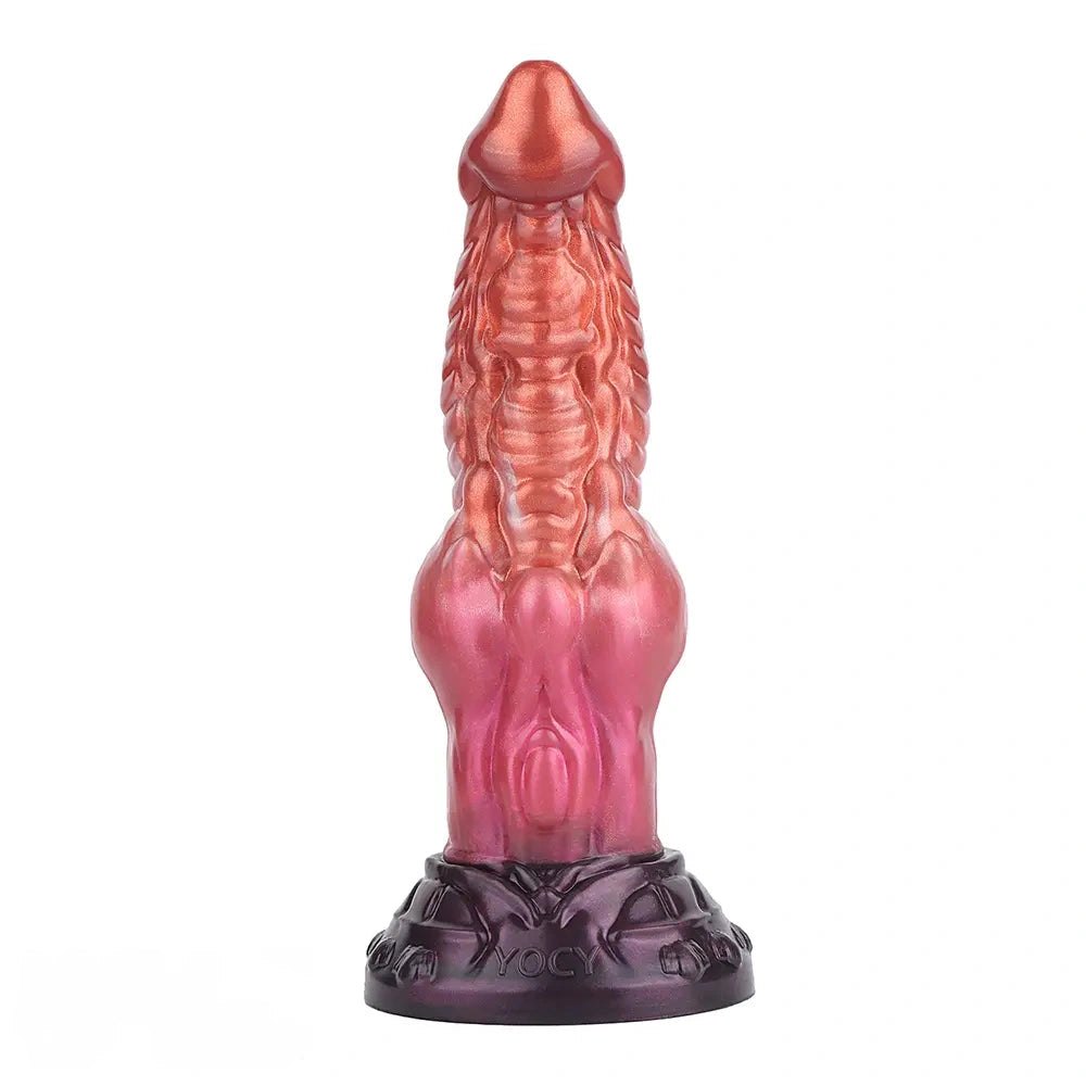 Knotted Monster Animal Dildo - Silicone Knot Animal Dildo