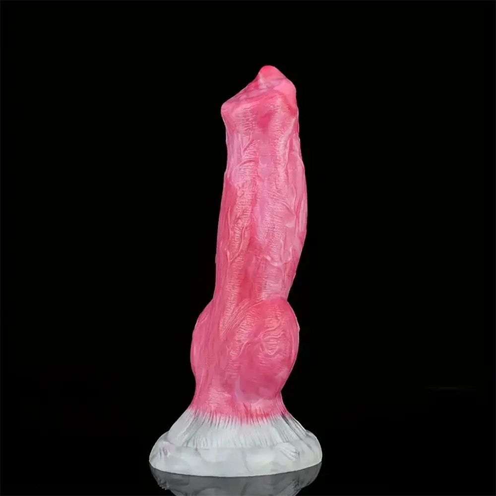 Knotted Silicone Animal Dildo - Knotted Animal Dildo