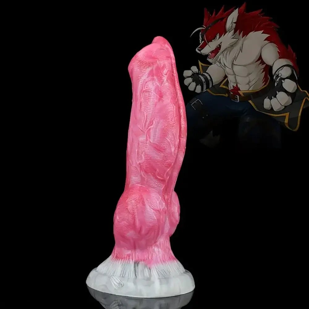Knotted Silicone Animal Dildo - Knotted Animal Dildo