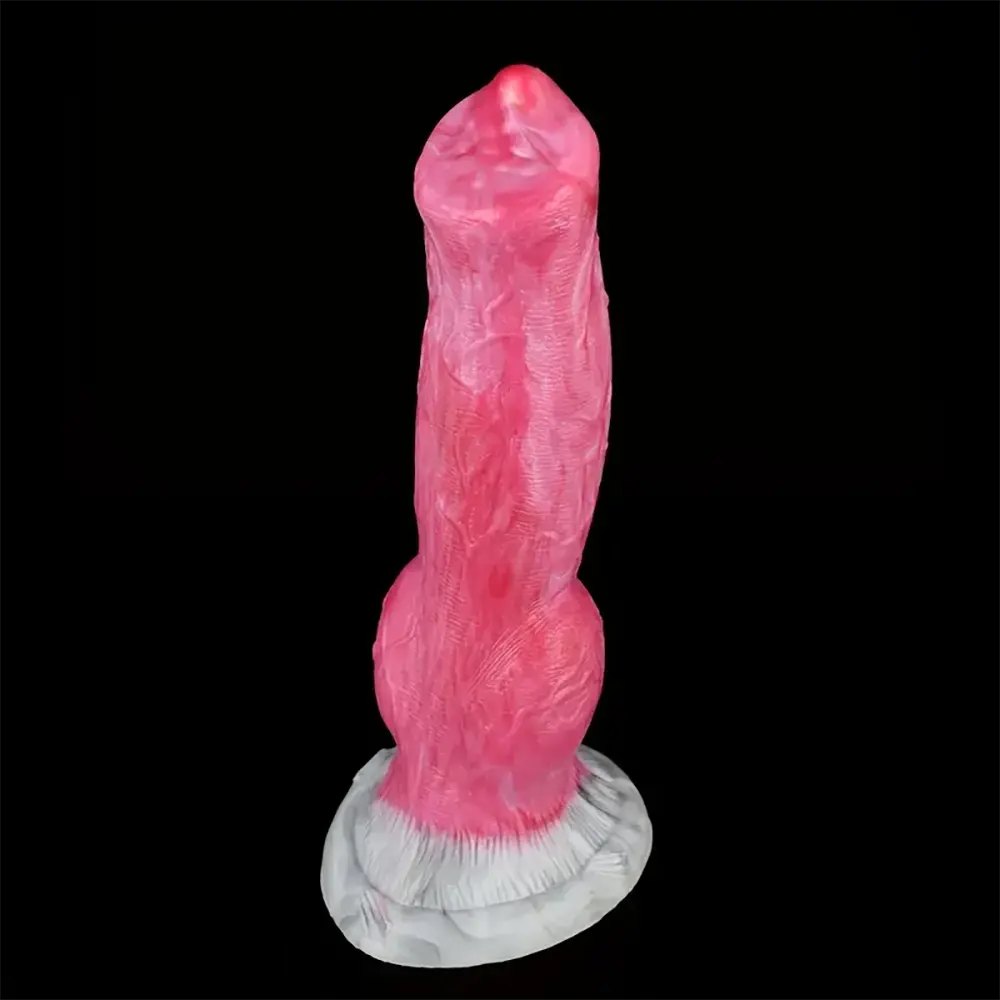 Knotted Silicone Animal Dildo - Knotted Animal Dildo
