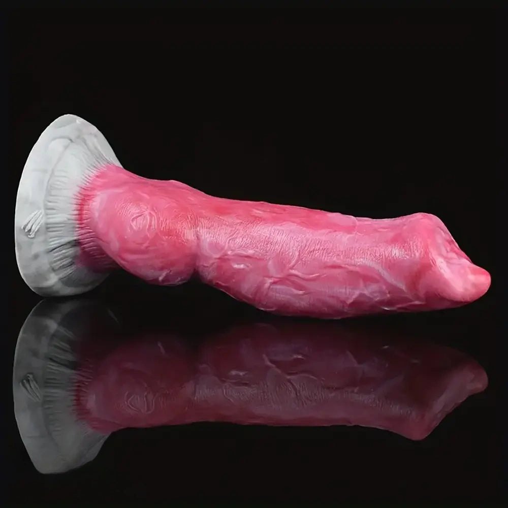 Knotted Silicone Animal Dildo - Knotted Animal Dildo