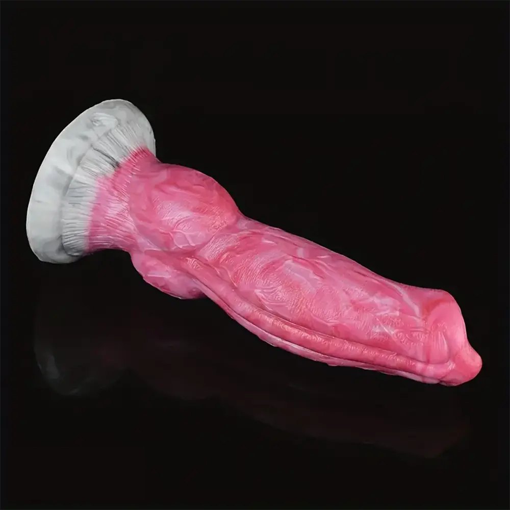 Knotted Silicone Animal Dildo - Knotted Animal Dildo