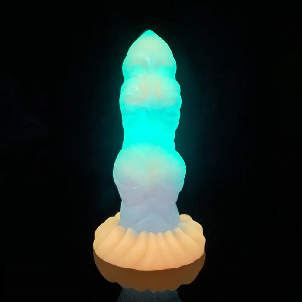 Knotted Animal Dildo 8.26 in - Silicone Knot Dildo