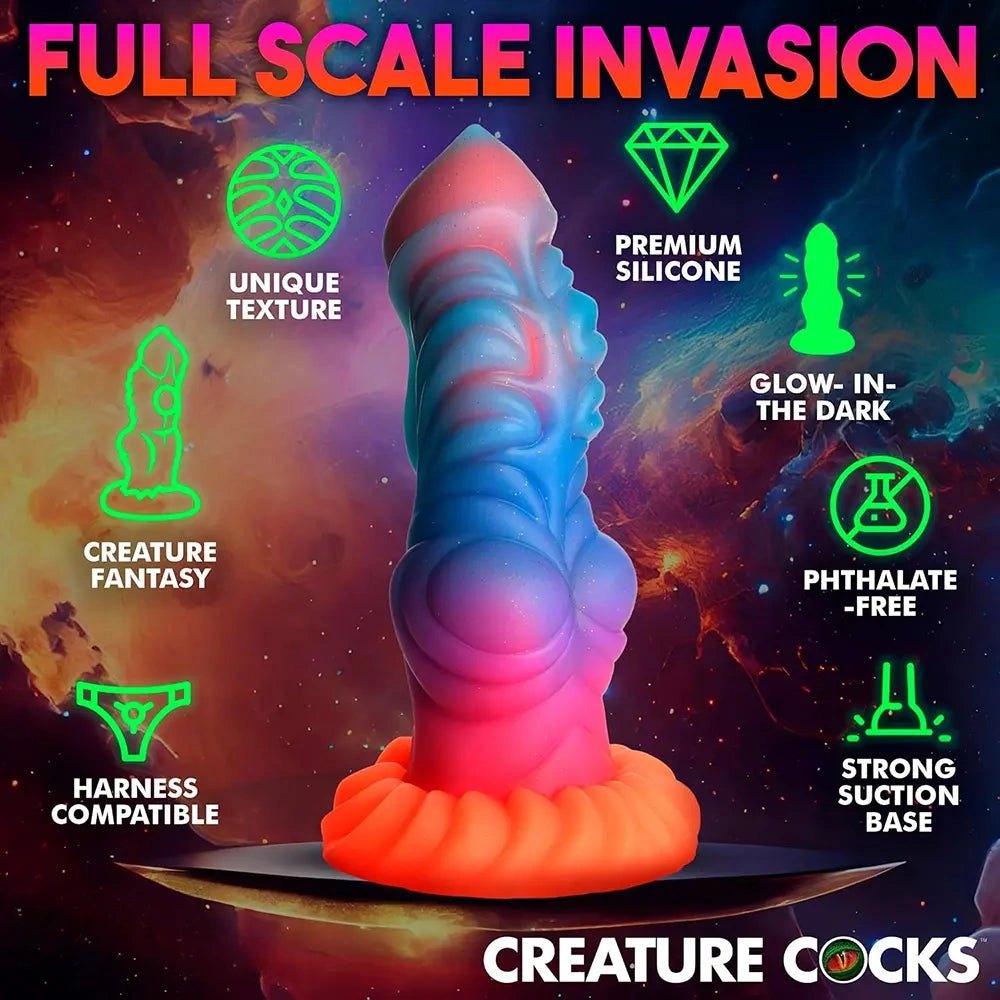 Knotted Animal Dildo 8.26 in - Silicone Knot Dildo