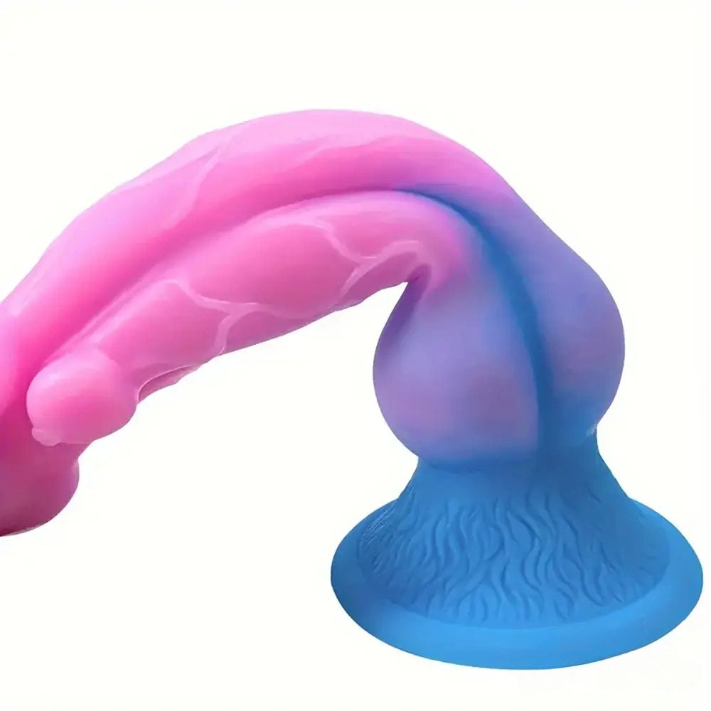 Knotted Silicone Animal Dildo - Knotted Dog Dildo