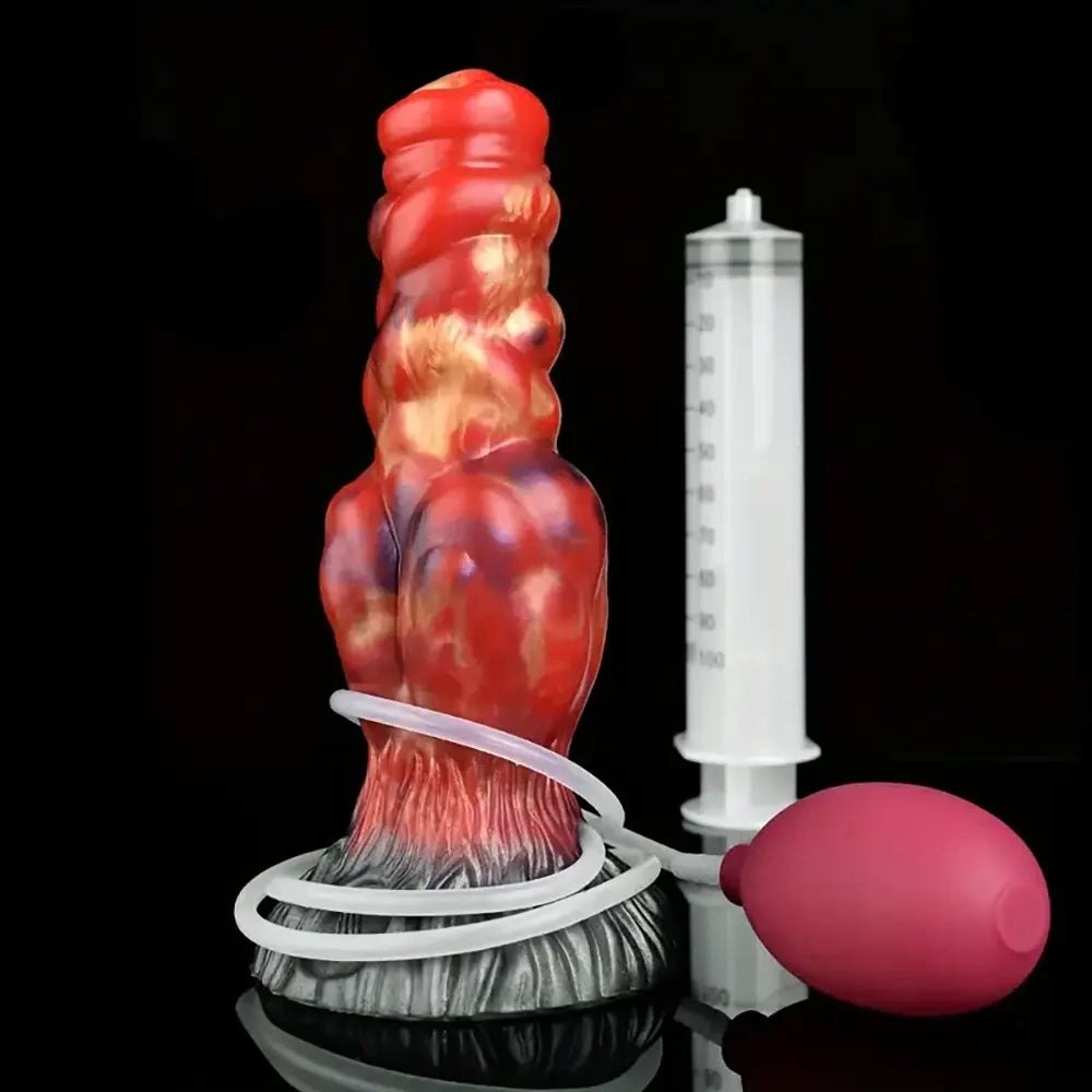 Knotted Silicone Dog Dildo - Fantasy Knot Dildo