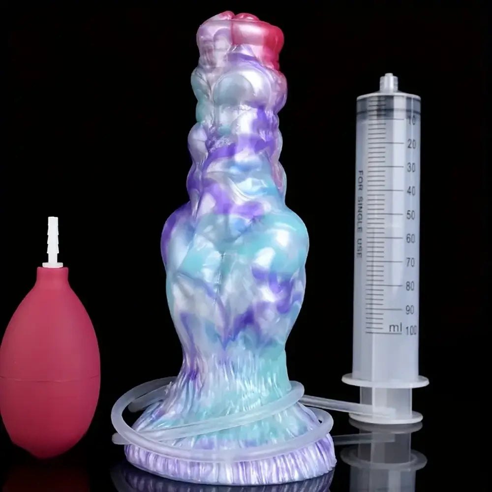 Knotted Silicone Dog Dildo - Fantasy Knot Dildo