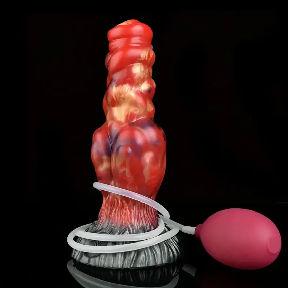 Knotted Silicone Dog Dildo - Fantasy Knot Dildo