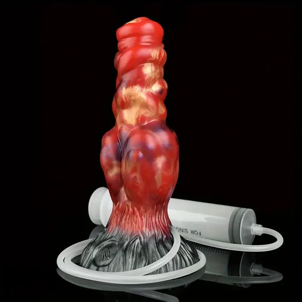 Knotted Silicone Dog Dildo - Fantasy Knot Dildo