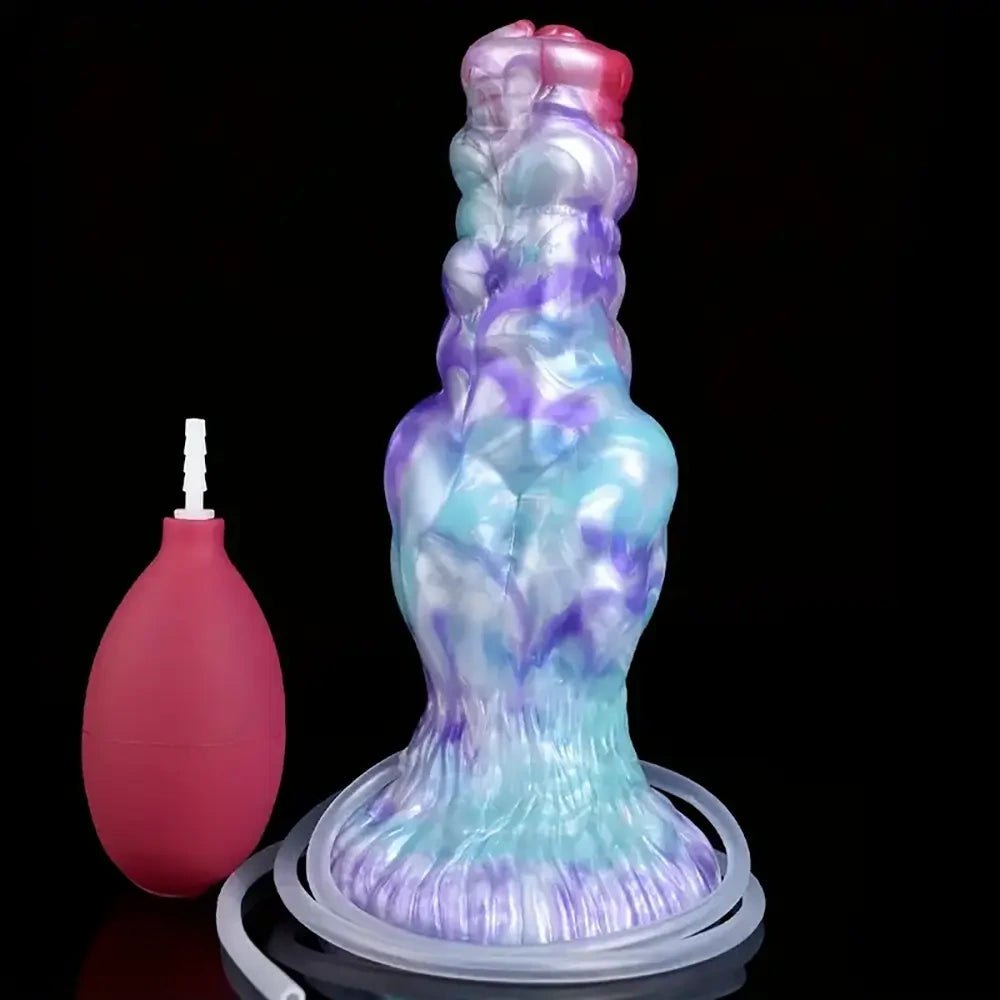 Knotted Silicone Dog Dildo - Fantasy Knot Dildo