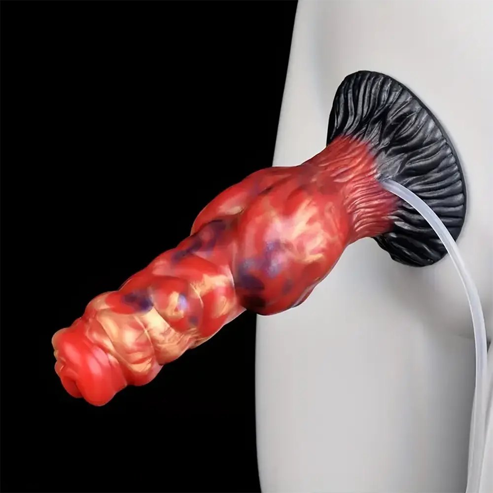Knotted Silicone Dog Dildo - Fantasy Knot Dildo