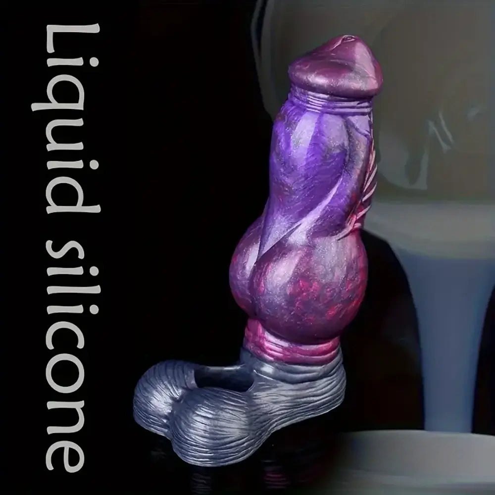 Knotted Penis Extension Sleeve - Silicone Knot Extender Sleeve