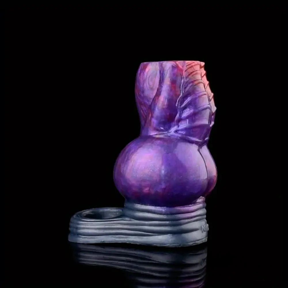 Knotted Penis Extension Sleeve - Silicone Knot Extender Sleeve