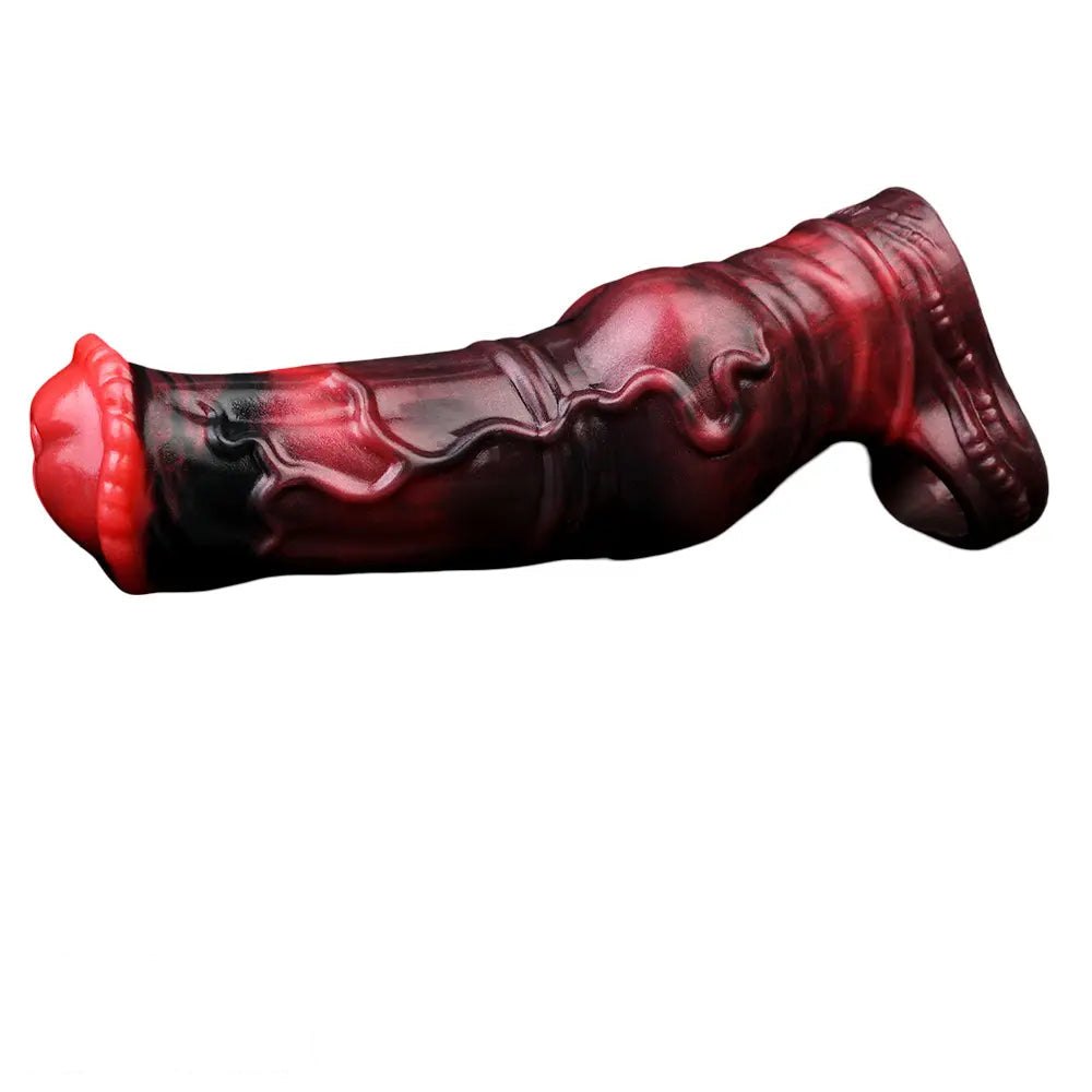 Knotted Tentacle Hollow Sleeve - Silicone Fantasy Dildo