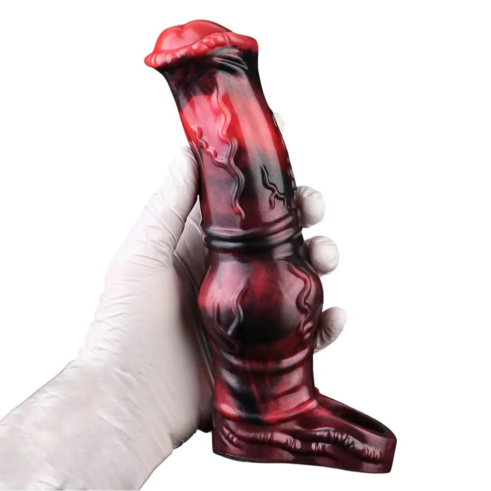 Knotted Tentacle Hollow Sleeve - Silicone Fantasy Dildo