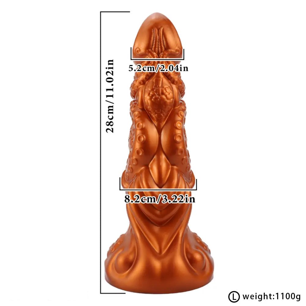 Kraken Tentacle Fantasy Dildo - Silicone Monster Dildo