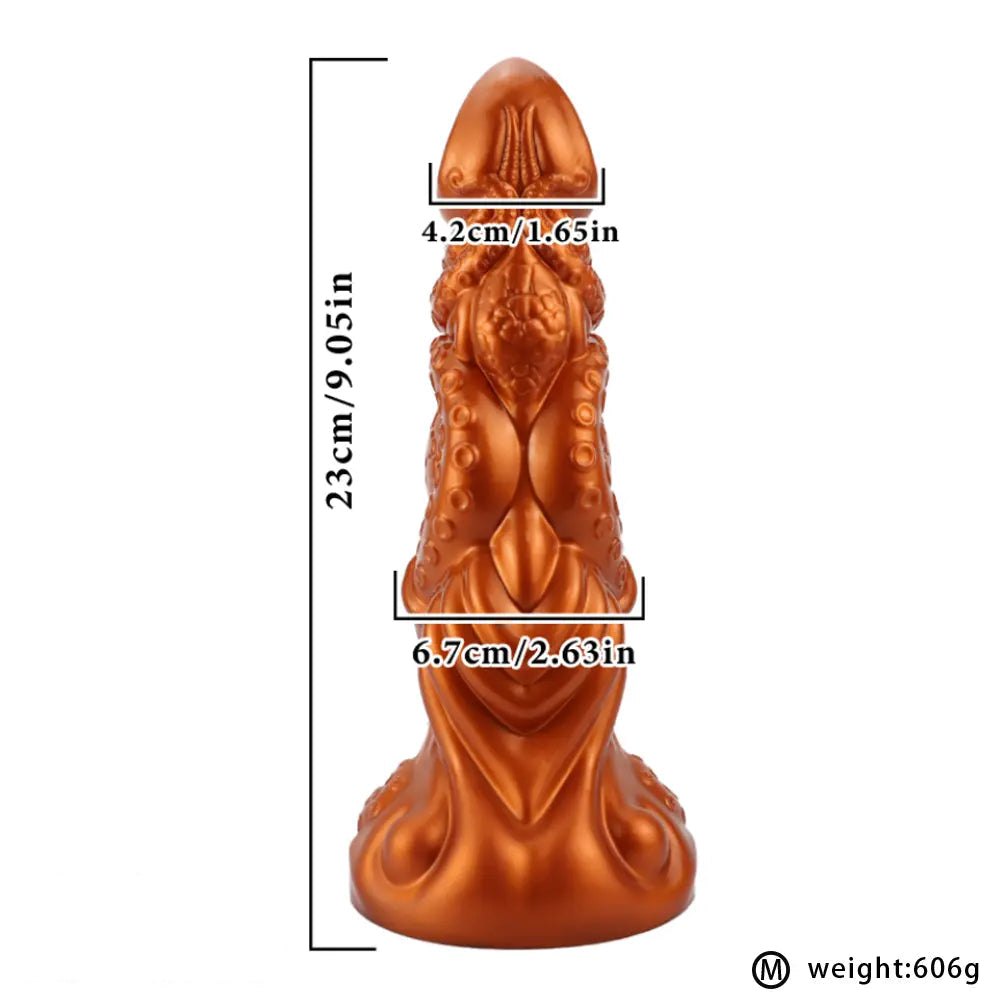 Kraken Tentacle Fantasy Dildo - Silicone Monster Dildo