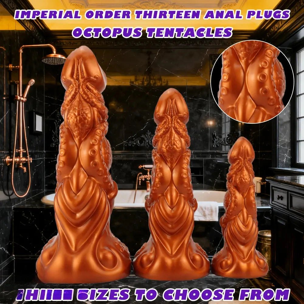 Kraken Tentacle Fantasy Dildo - Silicone Monster Dildo
