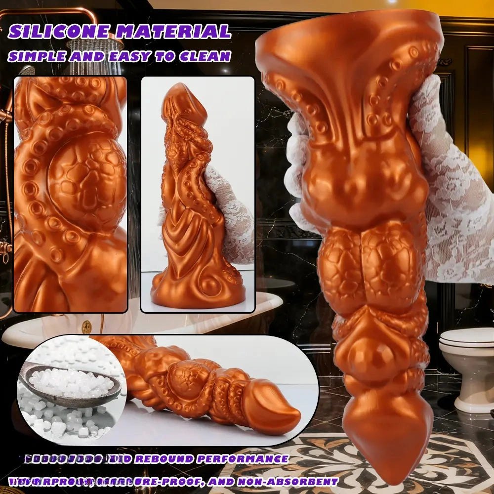 Kraken Tentacle Fantasy Dildo - Silicone Monster Dildo