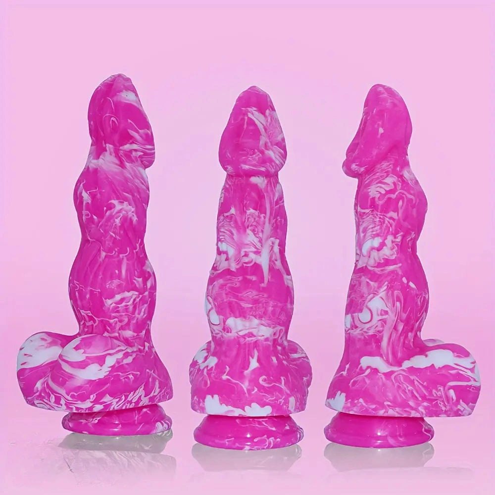 Large Knot Animal Fantasy Dildo - Animal Knot Dildo