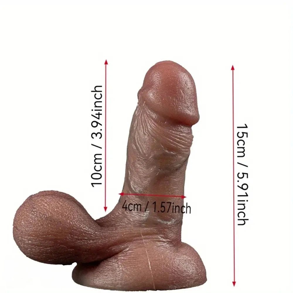 Large Realistic Silicone Dildo - Soft Big Dildo Toy