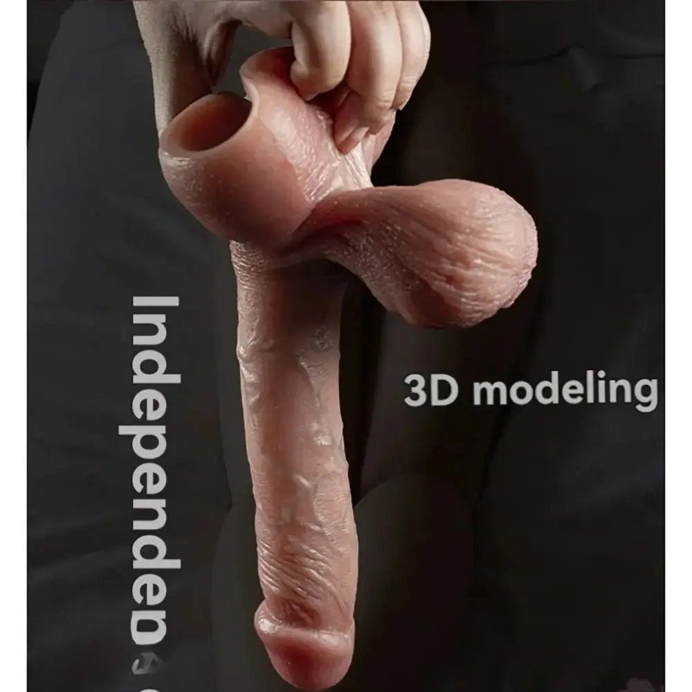 Large Realistic Silicone Dildo - Soft Big Dildo Toy