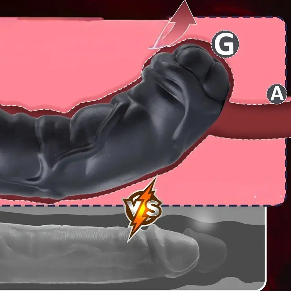 Large Thick Fist-Head Dildo - Big Girth Silicone Dildo