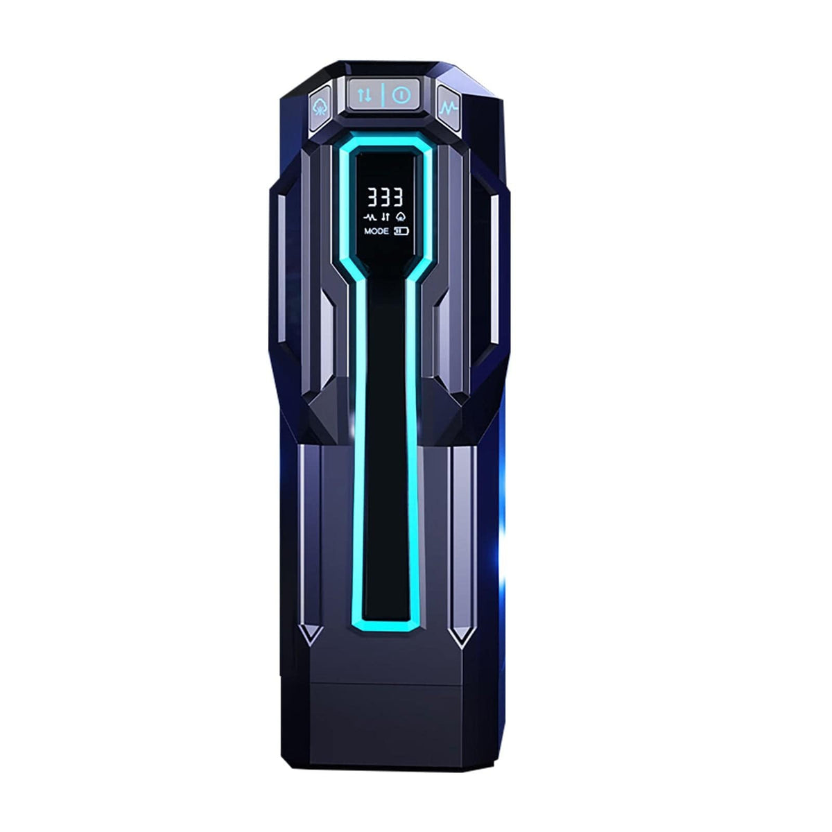 3-in-1 LCD Display Masturbator - Telescopic Sucking Vibrator