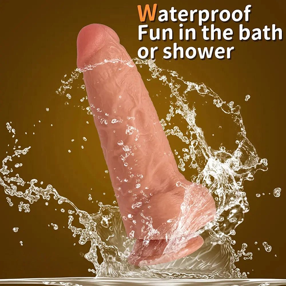 Lifelike PVC Suction Cup Dildo - Realistic PVC Dildo