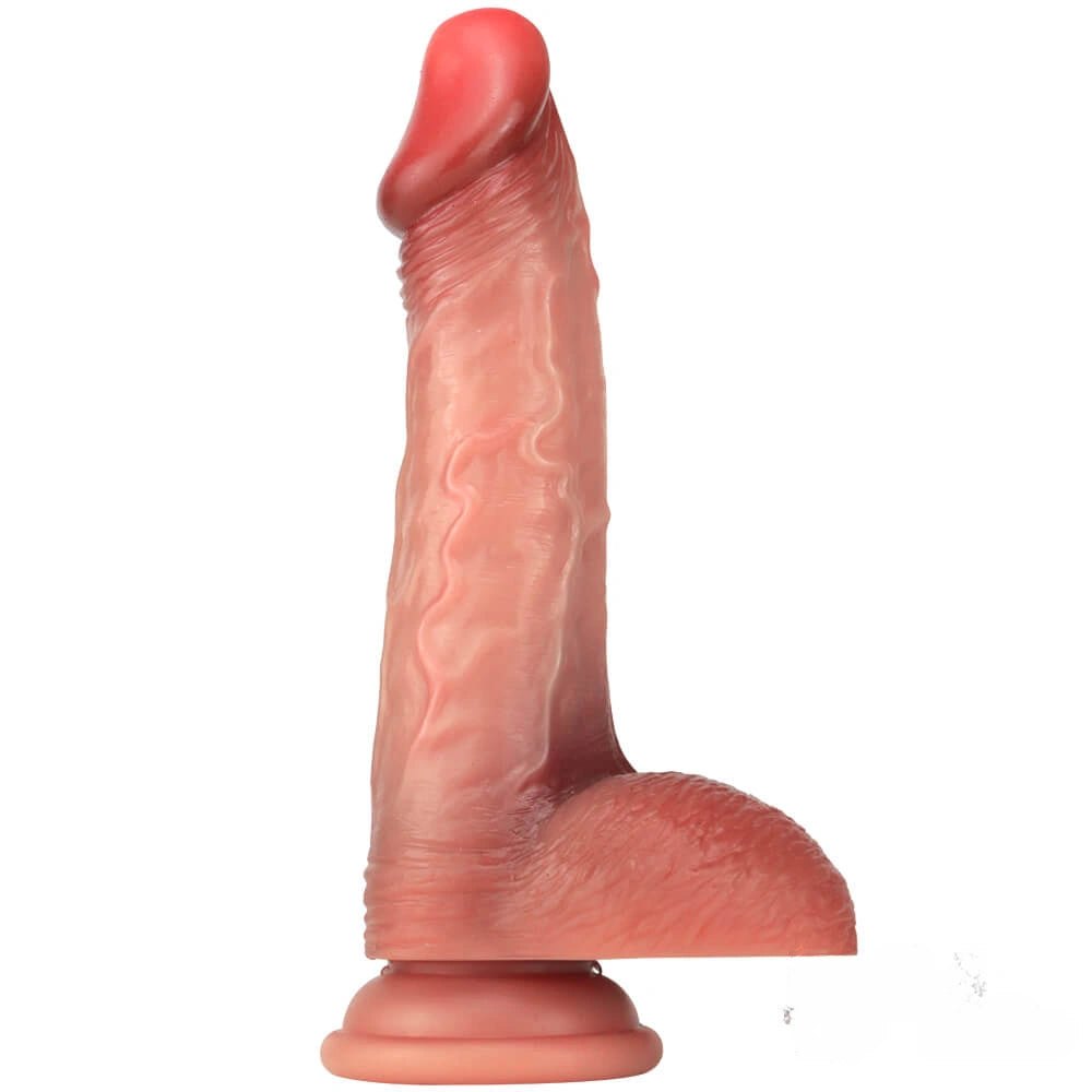Lifelike Silicone Suction Dildo - Suction Cup Dildo