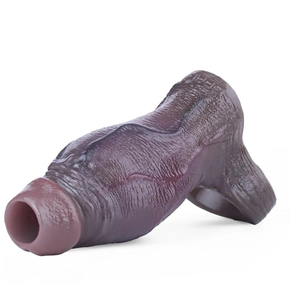 Lifelike Skin Penis Sleeve - Realistic Silicone Sleeve