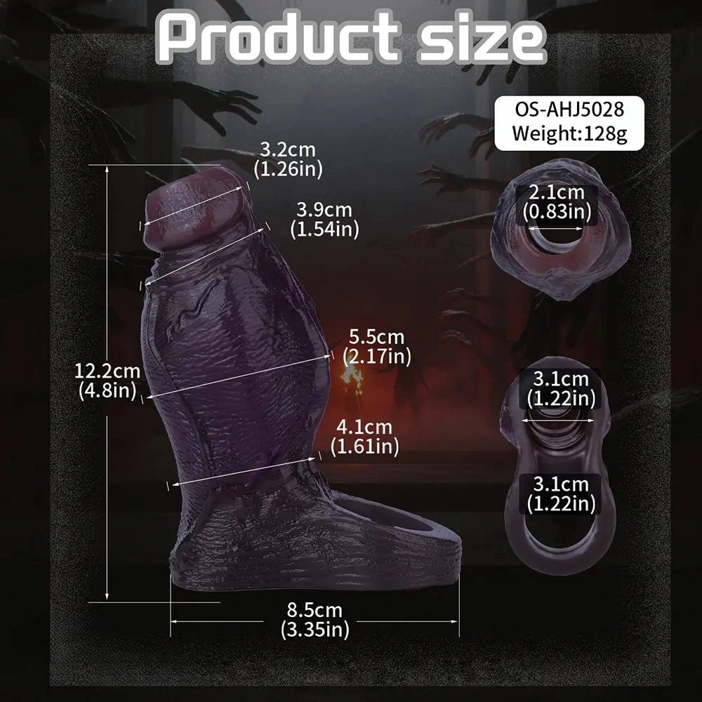 Lifelike Skin Penis Sleeve - Realistic Silicone Sleeve