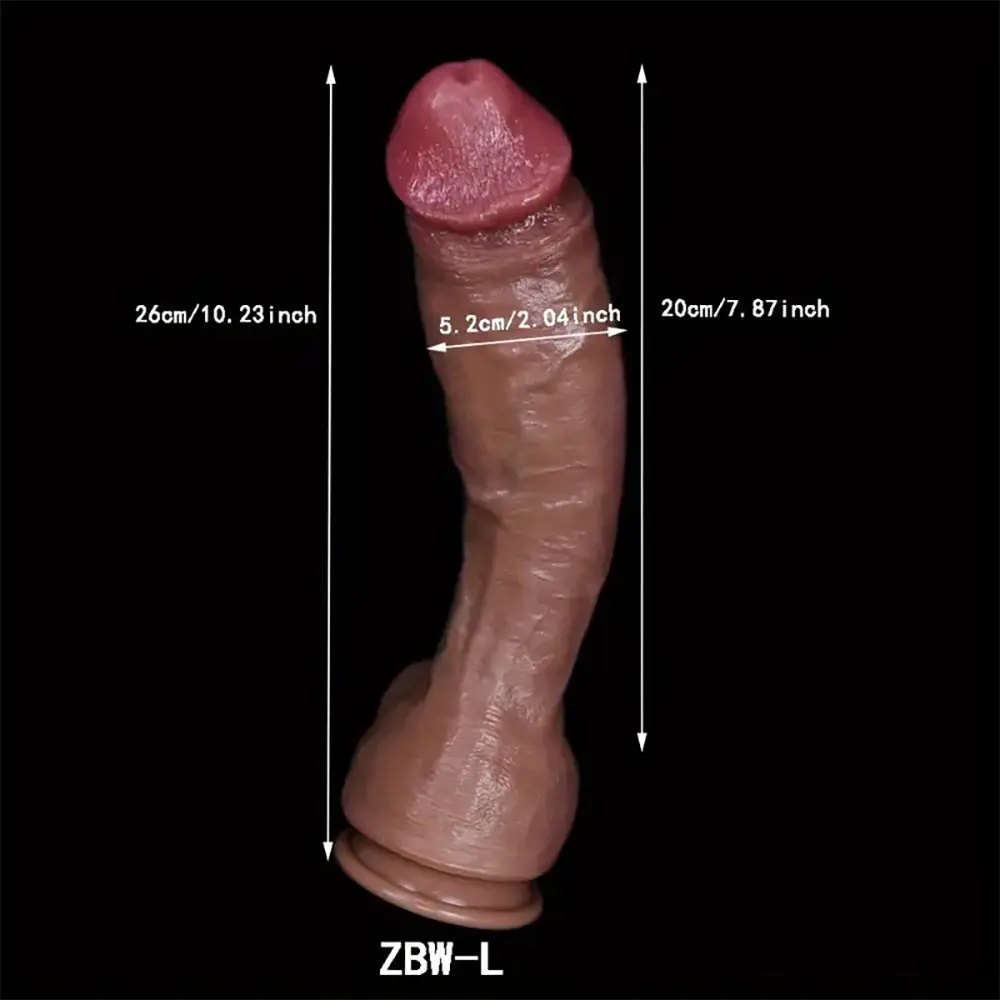 Lifelike Suction Cup Dildo - Big Silicone Dildo