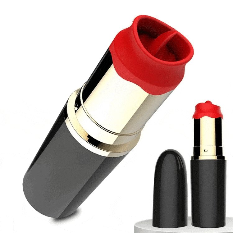 Lipstick Tongue Clit Stimulator - Clitoral Stimulator Toy