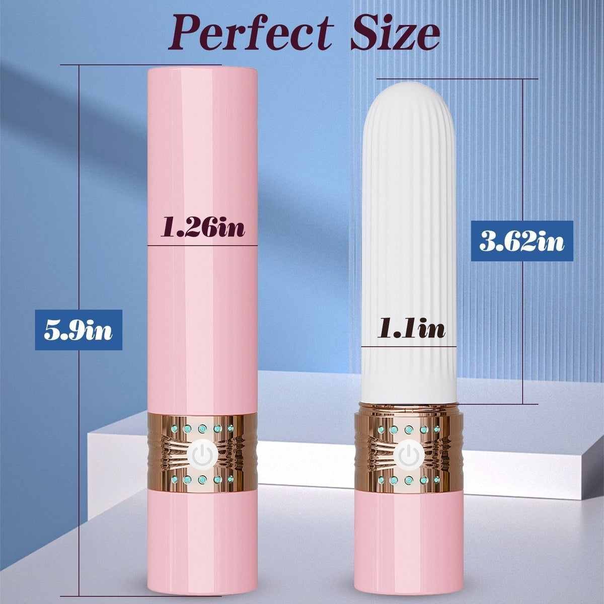 Lipstick Tongue Licking Vibrator - Insertable Bullet Vibrator