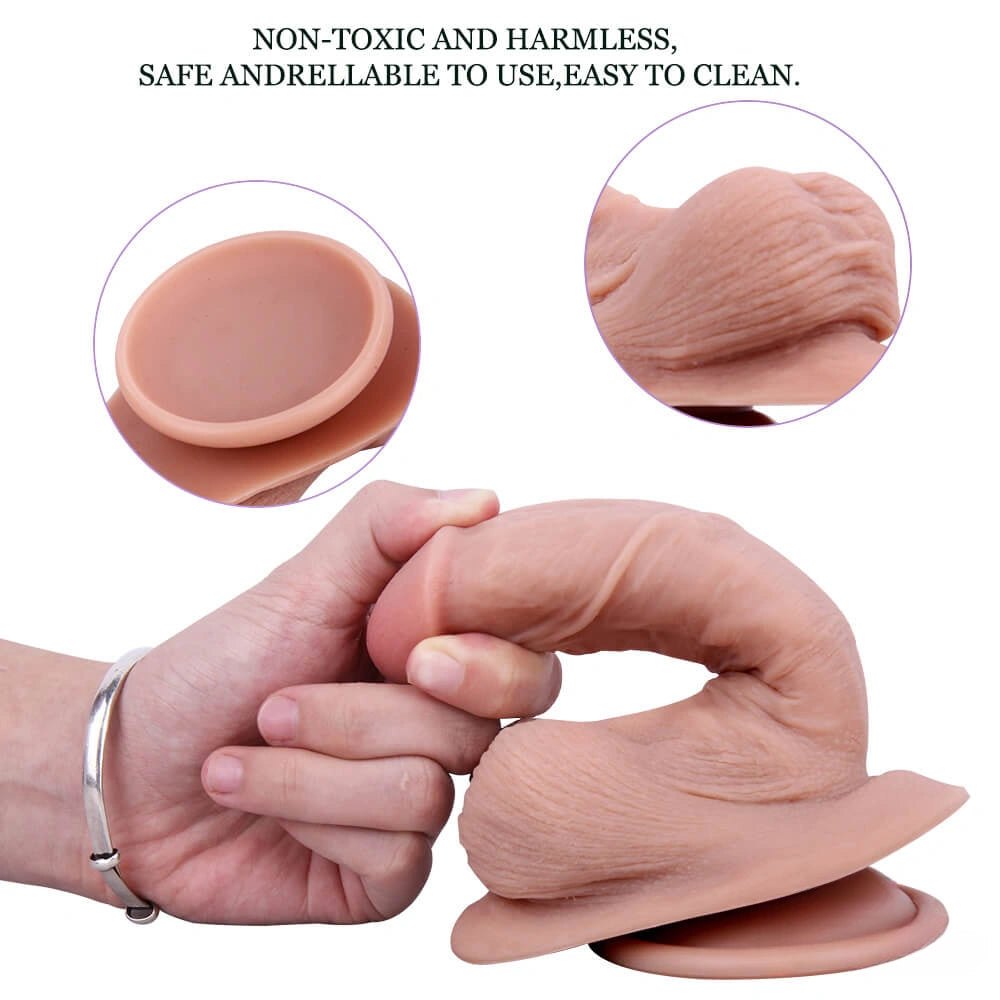 Liquid Silicone Alien Dildo - Suction Cup Dildo