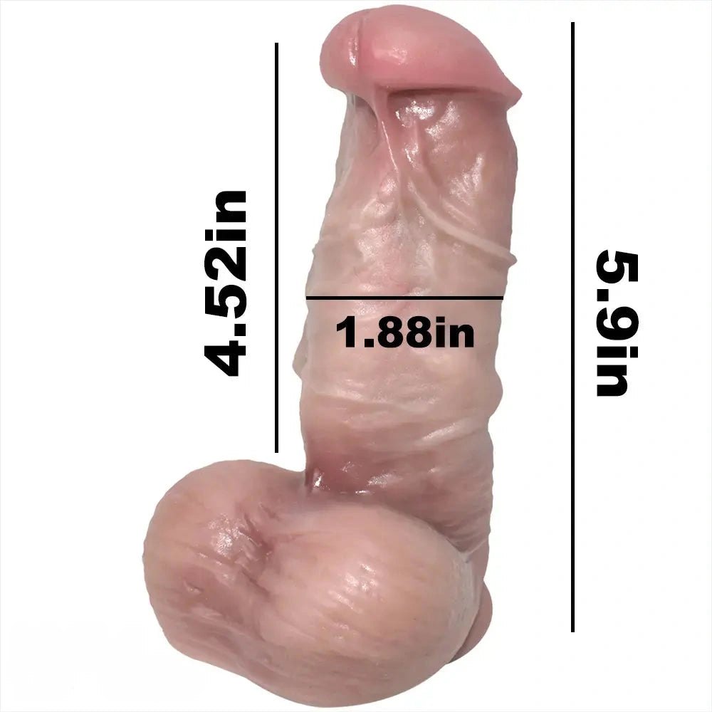 Liquid Silicone Dildo, S/L - Super Realistic Dildo