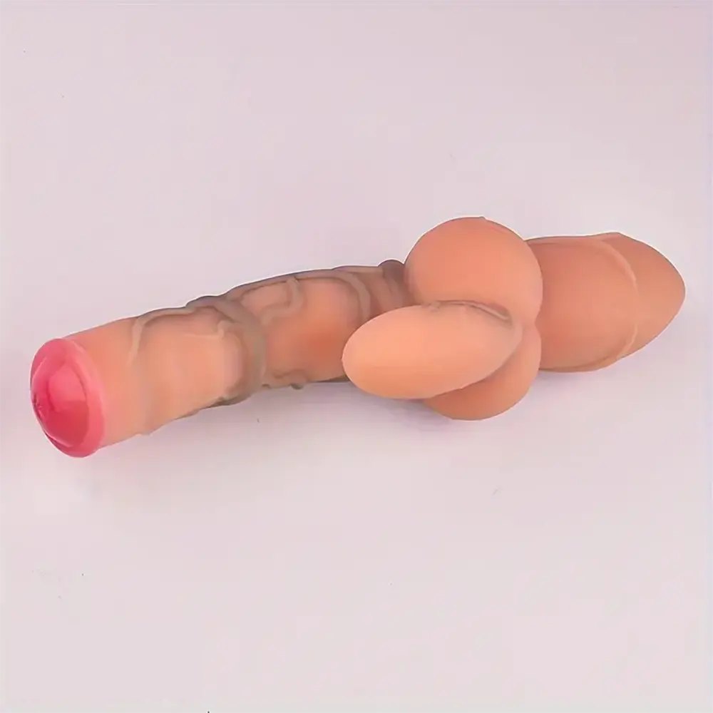 Liquid Silicone Veiny Dildo - Realistic Dildo 8.46 in