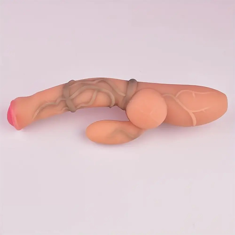 Liquid Silicone Veiny Dildo - Realistic Dildo 8.46 in